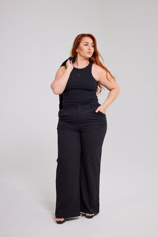 Tailored Trousers - Midnight Power
