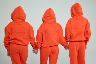 Signature Hoodie - Sunset Coral