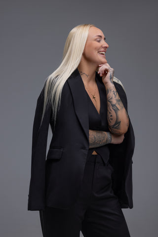 Tailored Blazer - Midnight Power